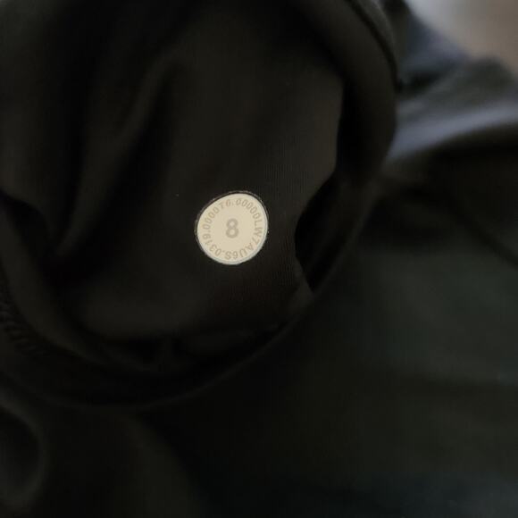 Lululemon Fast and Free Short Black Size 8 - Picture 2 of 4